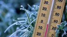 previsão do tempo - alertas - geada - frio - termômetro