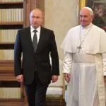 Papa Francisco e Vladimir Putin no Vaticano