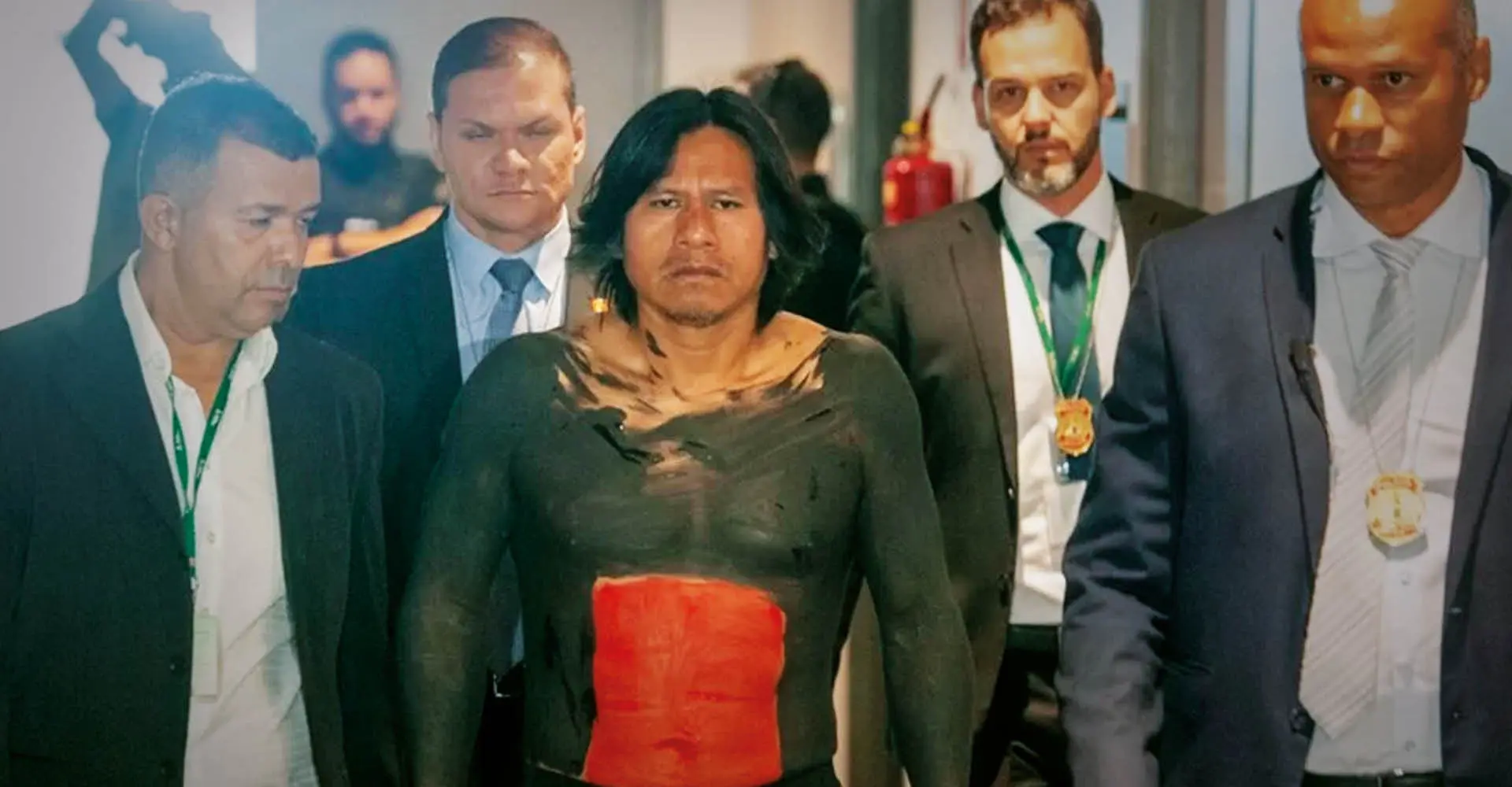 O indígena José Acácio Serere Xavante, conhecido como cacique Serere | Foto: Eurico Eduardo/CLDF
