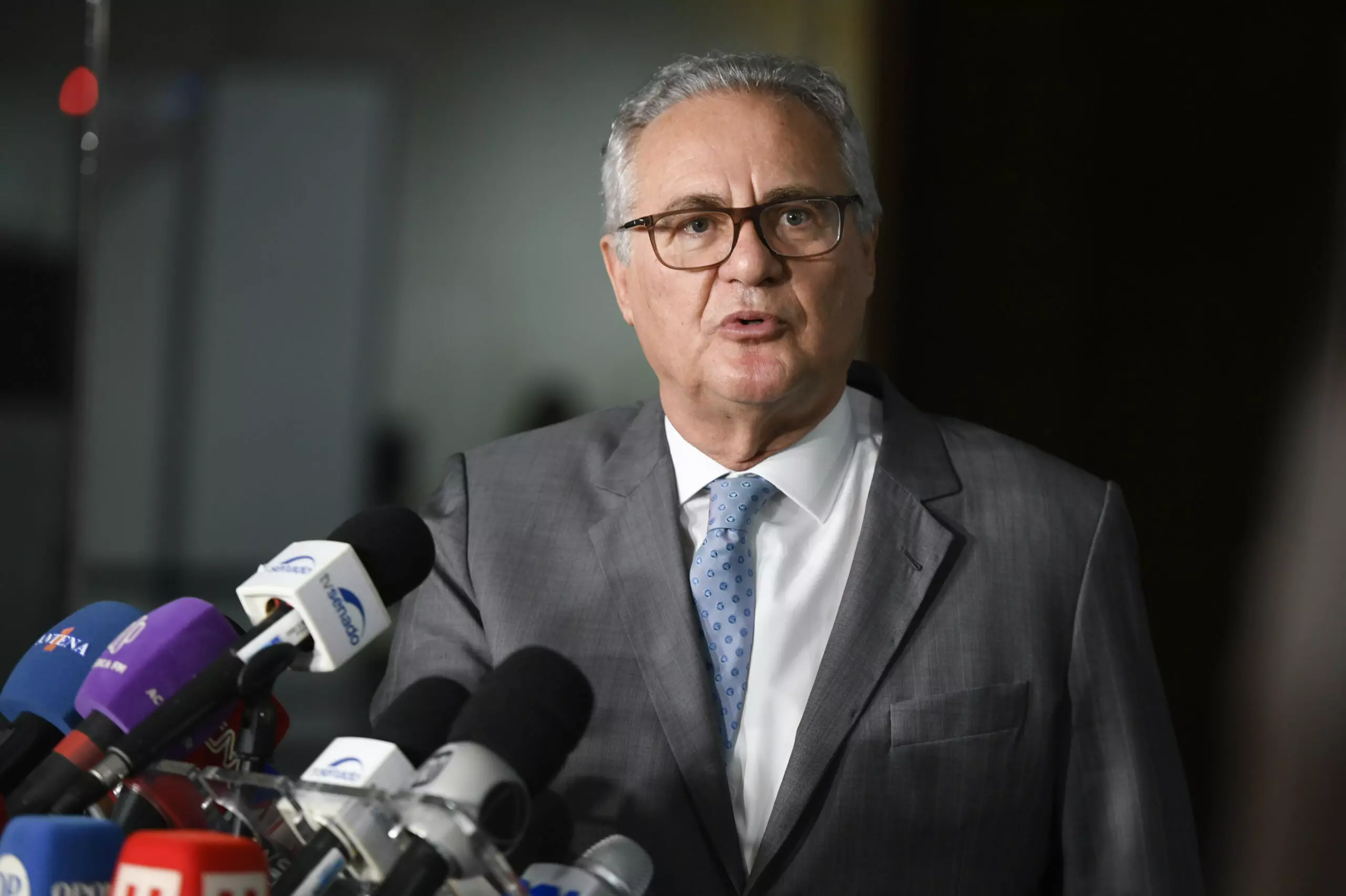 Senador Renan Calheiros, do MDB de Alagoas
