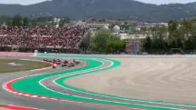 Acidente Moto GP Barcelona