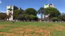 esplanada dos ministérios - 7 de setembro - público esvaziado