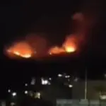 Corpo queimado incêndio