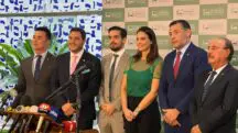 Esposa e filho de Faustão vão à Câmara defender a doação presumida de órgãos Foto: Marina Agostine/ Revista Oeste