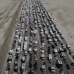 burning man engarrafamento