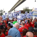 greve trabalhadores montadoras