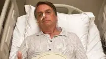 jair bolsonaro - leito hospitalar - hospital - nova cirurgia no intestino