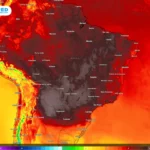 onda de calor Brasil