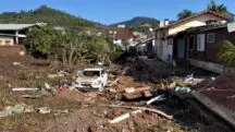 rio grande do sul - roca sales - cenário de destruição