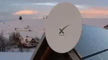 Antena parabólica de internet da Starlink | Foto: Mike Mareen/Shutterstock