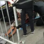 policial reage metrô arma