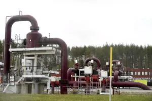 O gasoduto Baltic Connector que liga a Finlândia com a Estônia