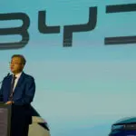 O CEO global da BYD, Wang Chuanfu