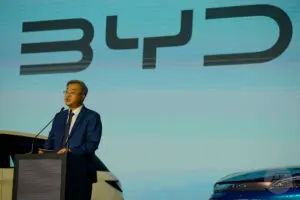 O CEO global da BYD, Wang Chuanfu