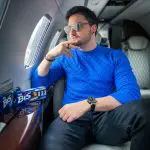 Felipe Neto em propaganda da Bis