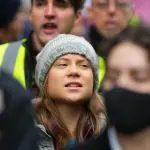 A ambientalista sueca Greta Thunberg