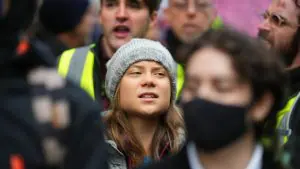 A ambientalista sueca Greta Thunberg