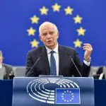 o Alto Representante da União Europeia para a política externa, Josep Borrell, condenou o massacre realizado pelo Hamas