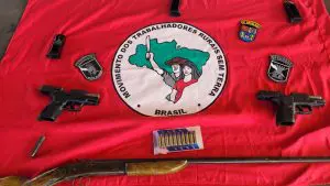 Polícia prisão MST Paraná