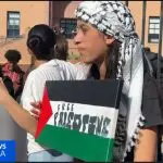 Protesto de estudantes São Francisco Pro-Palestina