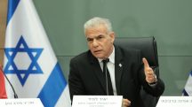 Yair Lapid, líder da oposição de Israel