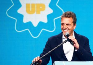 O ministro da Economia da Argentina e candidato governista, Sergio Massa