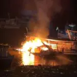 Barco explode deixando 1 morto e 2 feridos