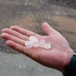 Granizo no Sudeste e Centro-Oeste
