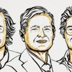 Prêmio Nobel Física Elétrons cientistas