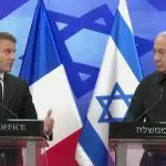 Macron em Israel