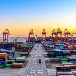 Exportações e importações na China recuam 6,2% em setembro