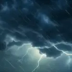 previsão do tempo - sexta-feira com pancadas de chuva e trovoadas
