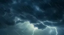 previsão do tempo - sexta-feira com pancadas de chuva e trovoadas