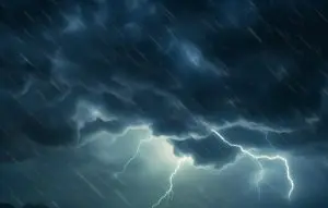 previsão do tempo - sexta-feira com pancadas de chuva e trovoadas