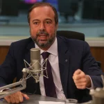 Ministro de Minas e Energia, Alexandre Silveira, participa do programa A Voz do Brasil | Foto: Valter Campanato/Agência Brasil