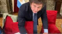 Ex-presidentes Milei