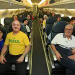 Brasileiros resgatados na Cisjordânia a caminho do Brasil
