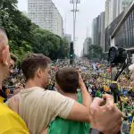 nikolas ferreira stf manifestação | O deputado federal Nikolas Ferreira (PL-MG) em meio a um discurso na manifestação da Avenida Paulista | Foto: Tauany Cattan/Revista Oeste