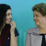 Letícia Sabatella e Dilma Rousseff - Atriz publicou uma notícia falsa sobre Israel