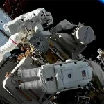 Astronautas na Estação Espacial Internacional