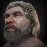 Imagem do Neandertal que viveu há mais de 50 mil anos | Foto: Divulgação/Research Gate