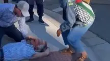 Idoso judeu agredido em Los Angeles