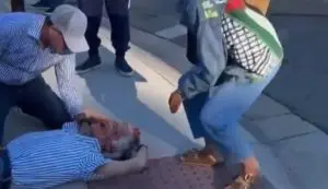 Idoso judeu agredido em Los Angeles