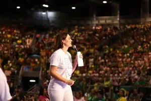 Michelle Bolsonaro no Rio