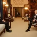 Governador Cláudio Casto e o delegado da PF Victor Santos