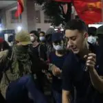 manifestação palestina
