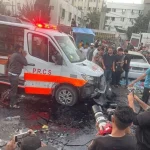 israel ataque ambulância