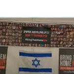 marcha familias refens Jerusalem