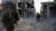 soldados israelenses na faixa de gaza - guerra