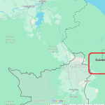 Guiana Venezuela | Em destaque, o Rio Essequibo | Foto: Reprodução/Google Maps